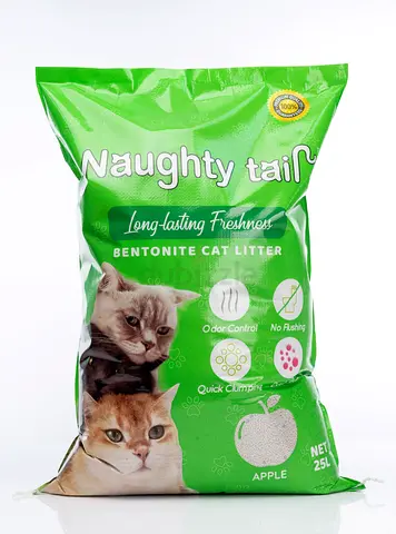 Naughty Tails Bentonite Cat Litter - 25L