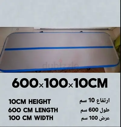 Gymnastics tumbling air track