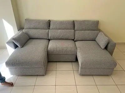 Almost brand new Ikea Eskelstuna Sofa Bed with Storage