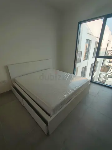 IKEA Malam king size 180×200cm bed frame with IKEA mattress and 2 big storage drawers underneath is