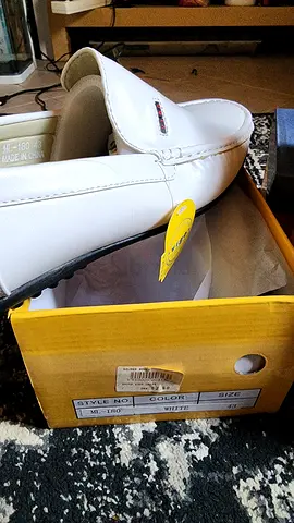 Brand New Vigo White Mens Shoes in Original Box EU43