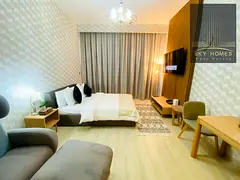 HUGE SIZE // FULLY FURNISHED STUDIO APARTMENT WITH FREE CHILLER // 4 CHEQUES