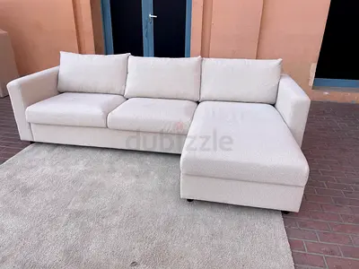 Almost brand new Condition Ikea Vimle L Shape Bed with Storage
