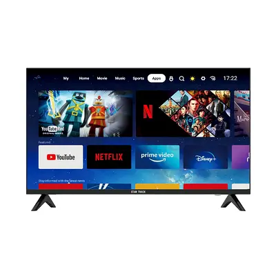 Star Track 65 4K Smart TV | Android 14, Ultra HD, Netflix, YouTube, Miracast, Bezel less