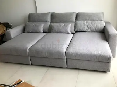 Excellent Condition Ikea Eskelstuna Sofa Bed with Storage