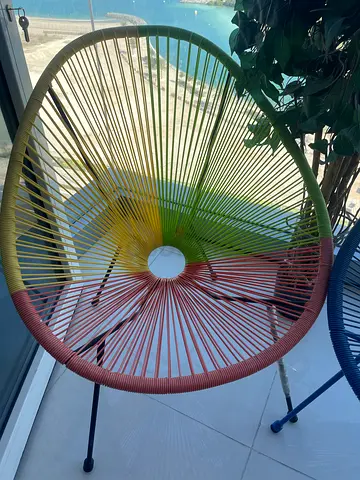 Vibrant Acapulco Style Chair