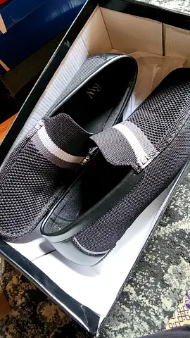 Robert wood Comfortable Black Slip-On Shoes EU43