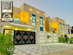 🏡 For rent: Villa in Al Helio 2 – Ajman, 5 master bedrooms + Majlis + Hall + Maid's room, c