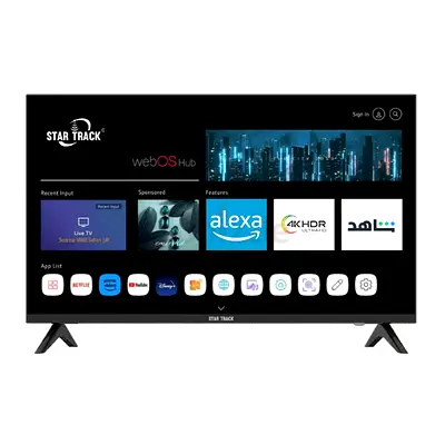 Star Track  TV 40 inch No Smart new packed TV