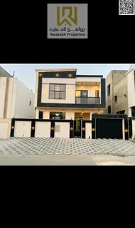 Luxury G+2 Villa for Sale in Al Helio 2, Ajman | 5 Bedrooms | High-End Finishing | Including Registr