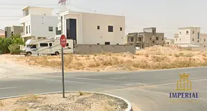Residential investment land, corner plot on two streets in Al Yasmeen, Ajman