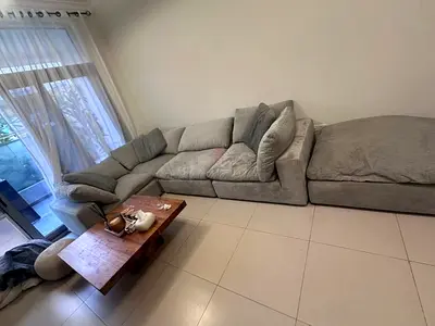 Pan Emirates pianca feather filled sofa