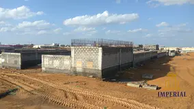 Land with an area of 555,000 sq. ft.