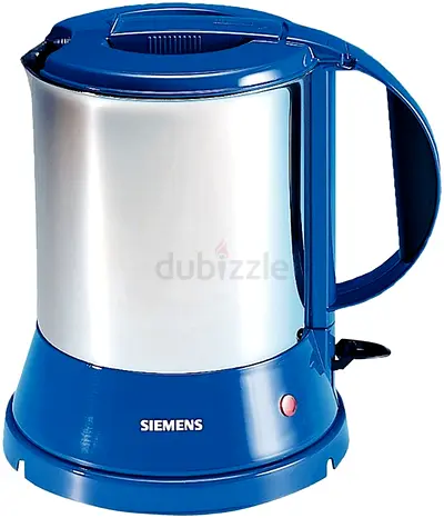 Siemens TW22005N electric kettle 1,7 L 1800 W Black, Stainless steel