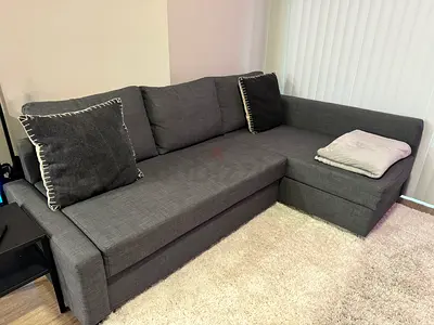 Comfortable Grey Sectional Sofa bed