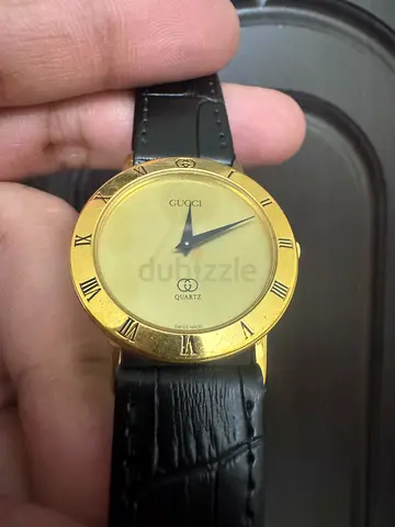 Gucci 3001 M Gold Plated Vintage