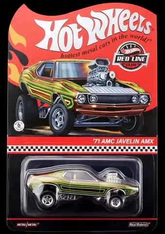 Limited  edition  Hotwheels  Amc javelin  Gasser Street  machine