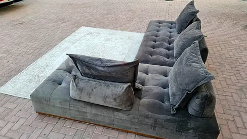 2_ pieces Marina Home Dywan L Shape Sofa