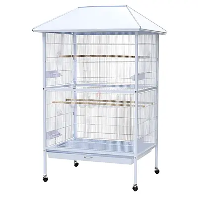 Dayang Bird Cage (A01) - 107 x 88.5 x 170cm-White