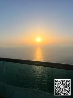 Spacious Ocean View 2BHK For Rent In Ajman Corniche Residence