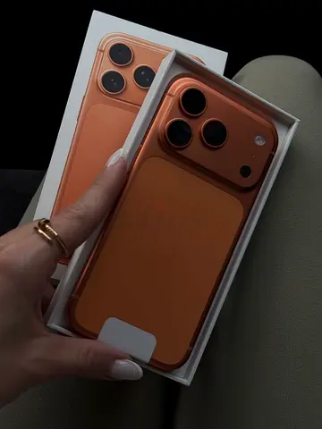Apple iPhone 17pro max copy - Orange Edition,