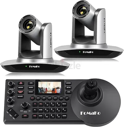FoMaKo AI Auto Tracking HDMI PTZ Camera 20x Optical Zoom for Church Services