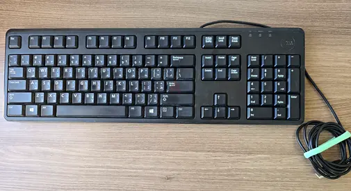 Wired USB Keyboard - Perfect for Home or Office Use