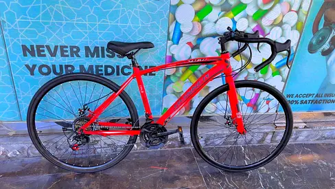 High-Performance Red Road Bike for Sale