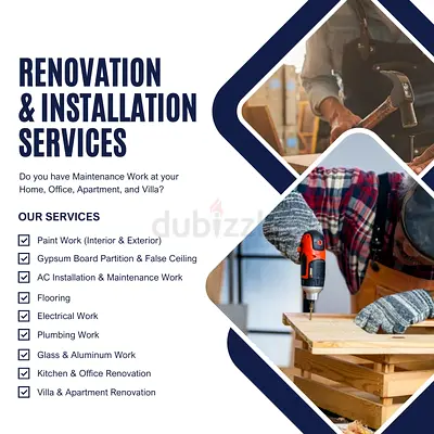 Carpenter Available for Partition Making, Wood Work, AC Work, Paint