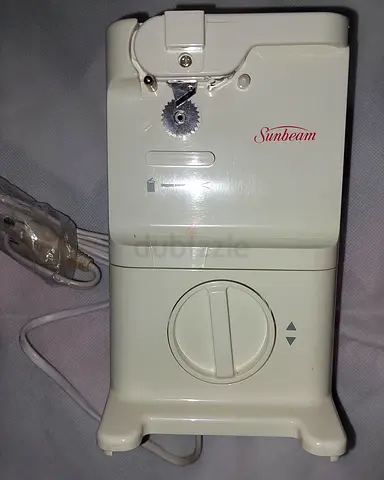 Can Opener - Sunbeam 05351 Adjustable Height Tall Can Opener, Knife  Scissors Sharpener