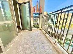 Modern Luxurious 1bhk + Close Kitchen + Balcony in Uptown Al zahia Community