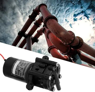 Water pump, small durable solar-powered water pump, solar-powered water pump for ice machine (12V