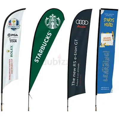 Custom Feather Banners for Effective Branding