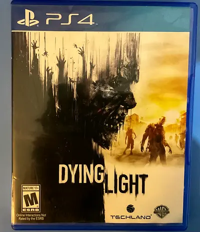 PS4 games Dying light and The Crew 2