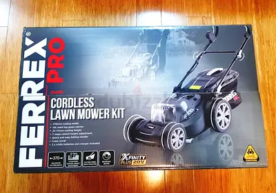 Ferrex Pro Cordless Lawn Mower Kit