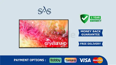 Samsung 70 inch Tv | Crystal UHD | New - Free Delivery | Warranty | 70DU7000 | 4K Smart Tv