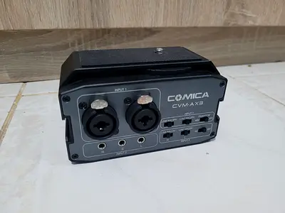 Comica Audio CVM-AX3 Dual-Channel Audio Mixer in excellent working condition