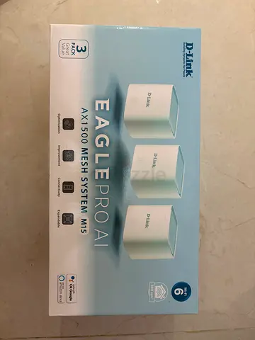 D-Link Eagle Pro AI Mesh System M15 - 3 Pack