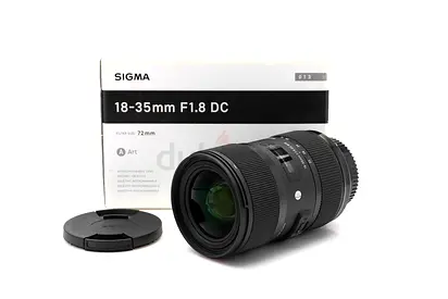Used Sigma 18-35Mm F1.8 Dc Hsm Art Lens For Nikon