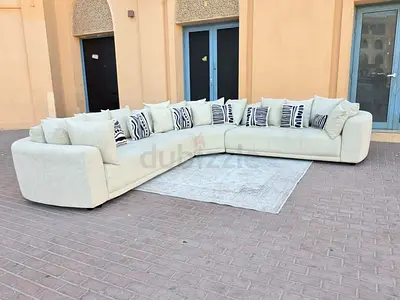 Same like new Condition Pan Emirates Corner Sofa Beige