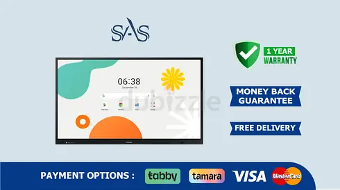 Samsung 75 inch Interactive Display Flip 3 | New | Free Delivery | Warranty | LH75WMA | Interactive