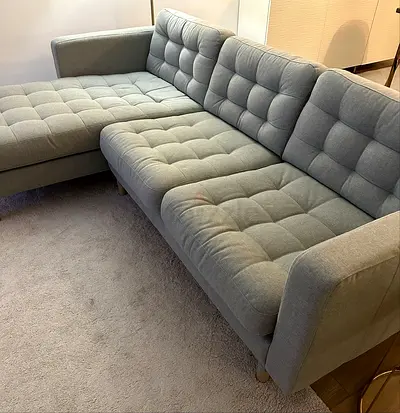 Ikea landskrona L shape sofa