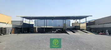 Ras Al Khor 10,000 Sq. Ft open yard with showroom facing the main road