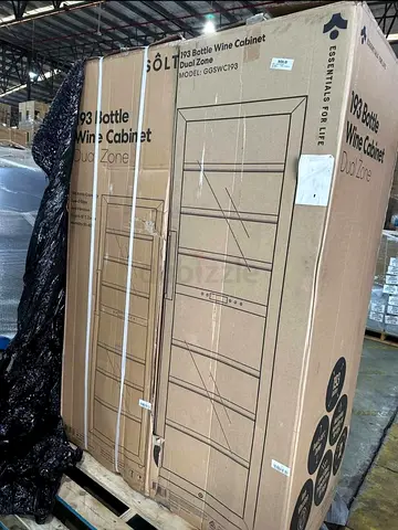 Solt brand new wine fridge beverage 193 Bottle Dual Zone stock box pack