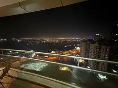 2-bedroom apartment for sale in Horizon Towers Ajman, sea view, 3 bathrooms, furnished, parking, spa