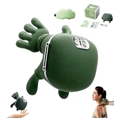 Portable shoulder and neck massager