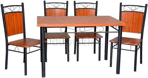 MOHAMMAD AZIM FURNITURE Stylish 4-Piece Dining Table Set HEAVYDUTY MAF-22944