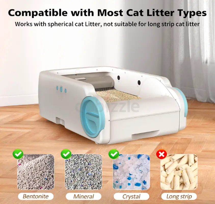 Automatic Self-Cleaning Cat Litter Tray with Smart Features65073399657090114