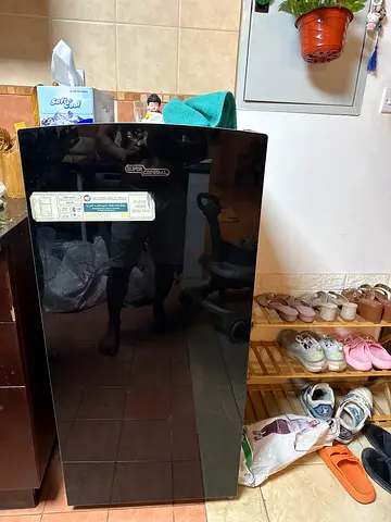 Elegant Black Refrigerator for Sale