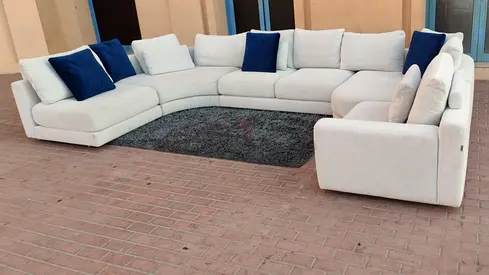 Premium Quality ChattelsMore Olta U Shape Sofa Beige